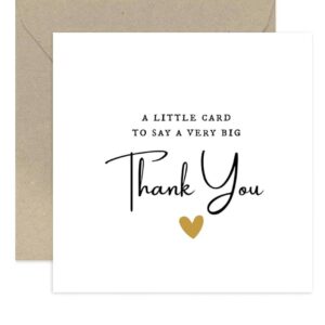 A Little Thank You Card